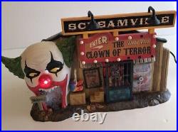 Morgue Sale Department 56 Clown HOUSE Of TERROR RETIRED BRAND NEW NIB