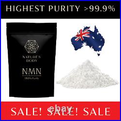 NMN Powder 99.9% Certified Purity 60 Grams! Nicotinamide Mononucleotide SALE