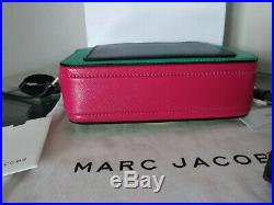 NWT Genuine Marc Jacobs Snapshot Small Camera Bag Crossbody yellow green sales