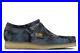 New? Express? Sale Clarks Mens Wallabee 26160205 Blue Camo