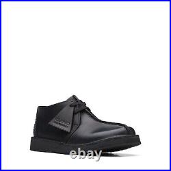 New? Express? Sale Clarks Older Boys Desert Trek O Black