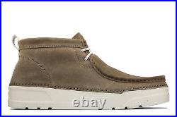 New? Express? Sale Clarks Origin Wallabee Olive Suede