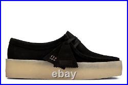 New? Express? Sale Clarks Women Wallabee Cup Black Nubuck