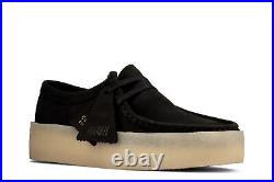 New? Express? Sale Clarks Women Wallabee Cup Black Nubuck