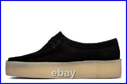 New? Express? Sale Clarks Women Wallabee Cup Black Nubuck