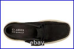 New? Express? Sale Clarks Women Wallabee Cup Black Nubuck