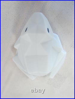 New Lladro Matte White Frog Brand New In Box #9271 Cute Sale$