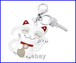 New Swarovski Cat Bag Charm Brand New In Box #5271853 Key Chain Cute Sale$ F/sh