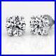 New Year Diamond Earrings Sale 1.25 CT E I2 18K White Gold Stud 53333630