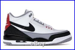 Nike Air Jordan 3 Retro Tinker Hatfield III Size 10 Brand New Black White Sale
