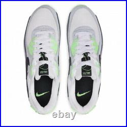 Nike Air Max 90 Split Swoosh Running Shoes White Low Top Sneakers Men Size SALE