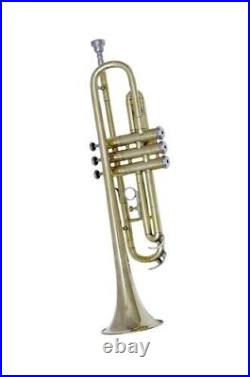 Now Super Sale Bb Flat Brand New Brass Trumpet With Free Case+Mp fast Delivery