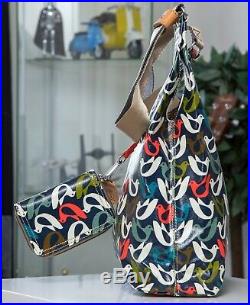 ORLA KIELY SALE Birdwatch Midi Sling Bag with FREE matching Zip Purse Brand New