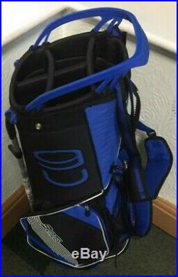 OUUL 9 Under Stand Bag Super-Lite Blue/Black/White Brand New 60% Off Sale