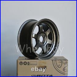 On Sale 4 Pcs Rota Wheel Grid V 15x7 4x114.3 0 Bronze