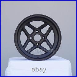 On Sale 4 Pcs Rota Wheel Tbt 15x8 4x114.3 0 Mag Black 240z Ae86 15.5 Lbs
