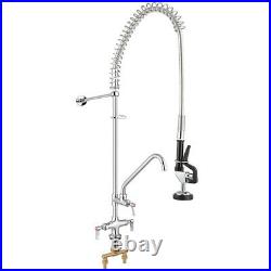 PRE-SALECommercial Pre-Rinse Faucet Pull Out Down Sink Kitchen with Sprayer 12