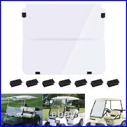PRE-SALES Folding Acrylic Golf Cart Windshield for Club Car DS 1982-2000 Clear