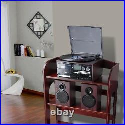 PRE-SALES Wireless Stereo Record Player System with Speakers Turntable AM/FM CD