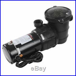 PRE-SALE 1.5HP Swimming Pool Water Pump Above Ground Motor Strainer Efficient