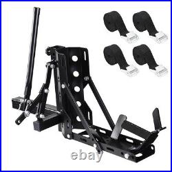 PRE SALE 800lb Motorcycle Scooter Carrier 2 Tow Trailer Hauler Hitch Mount Rack