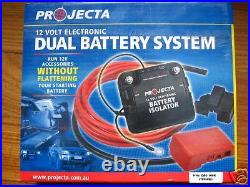 Projecta 100 Amp Electronic Dual Battery Kit Brand New Sale Special