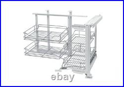 Pull-out Magic Corner Base Kitchen Storage 900mm Right/Left SALE HOT DEALS