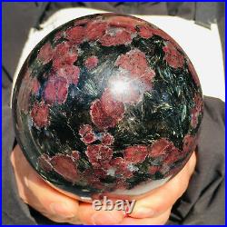 Rare Beautiful Garnet Ball Crystal Sphere Mineral Healing Hot sale 2168g