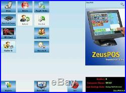 Restaurant Fast Food Retail POS Software point of sale CoffeeShop Bakery ZeusPOS