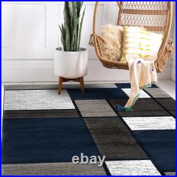 Rugshop Area Rugs Contemporary Modern Boxed Color Block Dining Room Rug New Sale