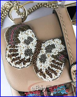 SALE! Brand New AUTHENTIC $3295 VALENTINO 2017 Garavani Glam Lock Butterfly Bag