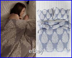 SALE Brand New Urban Outfitters Plum & Bow KYLEE Grey White Full / Queen Duvet