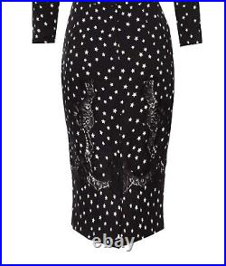SALE! DOLCE & GABBANA ITALY silk dress size 44-46 $2500.00 OFF! I