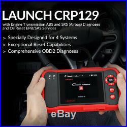 SALE! Launch X431 CRP129 Auto Car OBD2 Engine Diagnostic Scanner EOBD Scan Tool