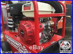 SALE Magnum 4000 PSI Hot water pressure washer, 15 HP Gas units