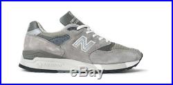 SALE NEW BALANCE 998 M998 MADE IN USA GREY WHITE Size 6 13 BRAND NEW