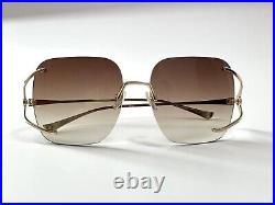 SALE! NEW Gucci GG0646S Rimless Oversized Square Gradient Women Sunglasses