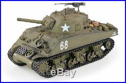SALE NEW THE FURY Smoke & Sound 2.4Ghz M4A3 Sherman Radio Control RC Battle Tank