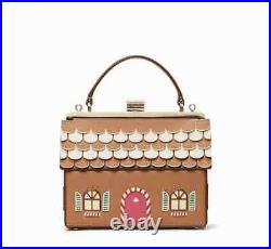 SALE! NWT Kate Spade Gingerbread House Crossbody Satchel Limited Holiday