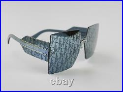 SALE! New Authentic Christian Dior DiorClub M5U Blue Oblique Square Sunglasses