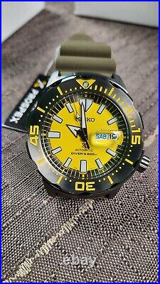 SALE! SEIKO MONSTER YELLOW SRPF35 DIVER Automatic -SPECIAL EDITION BNIB