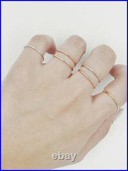 SALE! Solid Gold Ring, 1.0mm 10K Solid Gold Band, Simple Gold Ring Band ring