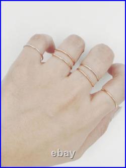 SALE! Solid Gold Ring, 1.0mm 10K solid gold Band, Simple gold ring fine rings