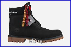 SALE Timberland x Champion 6 Boots Black TB0A1UCR 001 Size 4-13 BRAND NEW