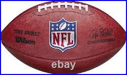 SALE WILSON THE DUKE OFFICIAL NFL GAME LEATHER FOOTBALL Roger Goodell