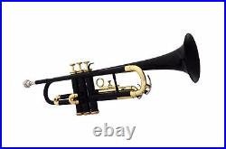 SUMMER SALE! Brand New Black Brass Bb FLAT Trumpet