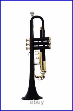 SUMMER SALE! Brand New Black Brass Bb FLAT Trumpet