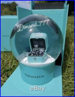 SUPER SALEBrand New Luxury Tiffany And Co VIP Gift Ring Snow Globe