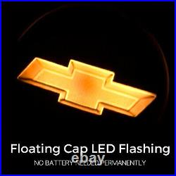 Sale 2014-2018 Silverado 4Pcs Waterproof Floating LED Lighted Wheel Center Cap
