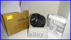 Sale 50mm D Nikon 50mm f/1.8D Nikkor Af standard Lens Kit Memory + Filter, etc